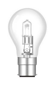 Halogen Energy Saver GLS Halogen & Energy Saver Luxram GLS & BTT